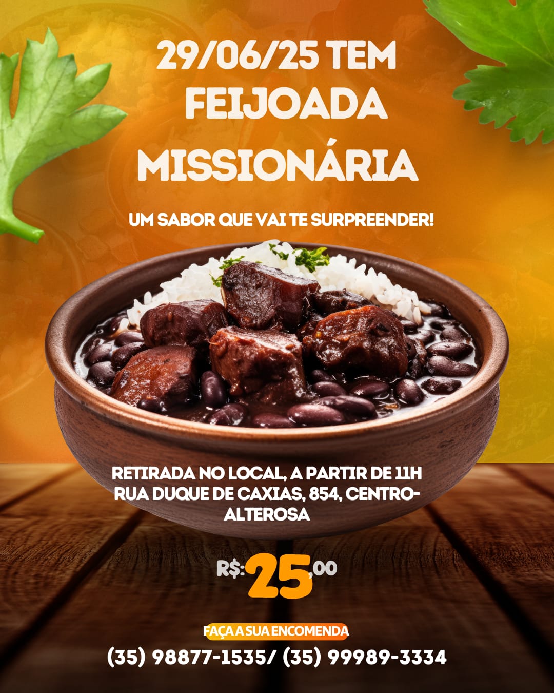 Feijoada Missionária